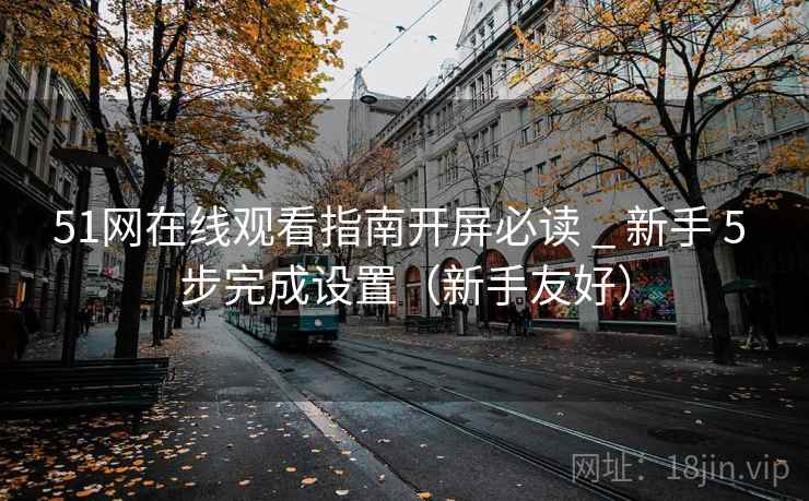 51网在线观看指南开屏必读 _ 新手 5 步完成设置（新手友好）