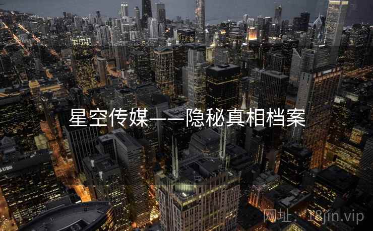 星空传媒——隐秘真相档案 星空传媒——隐秘真相档案